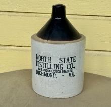 Northstate Distilling Company Liquor Jug
