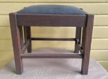 Mission Oak Stool