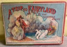 Victorian Puzzle "A Trip To Fairyland" By The Scissors Route