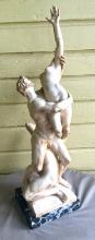 Alabaster Vintage Sculpture by G. Ruggeri