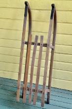 Antique Vooren Toboggan Sled