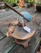 Two Metal Decorative Items