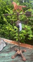 Horse Weathervane on a Stand