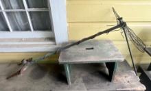 Step Stool and Dragonfly