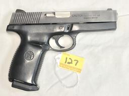 S&W SW9F, s#PAC9495, 9mm pistol, Sigma sights