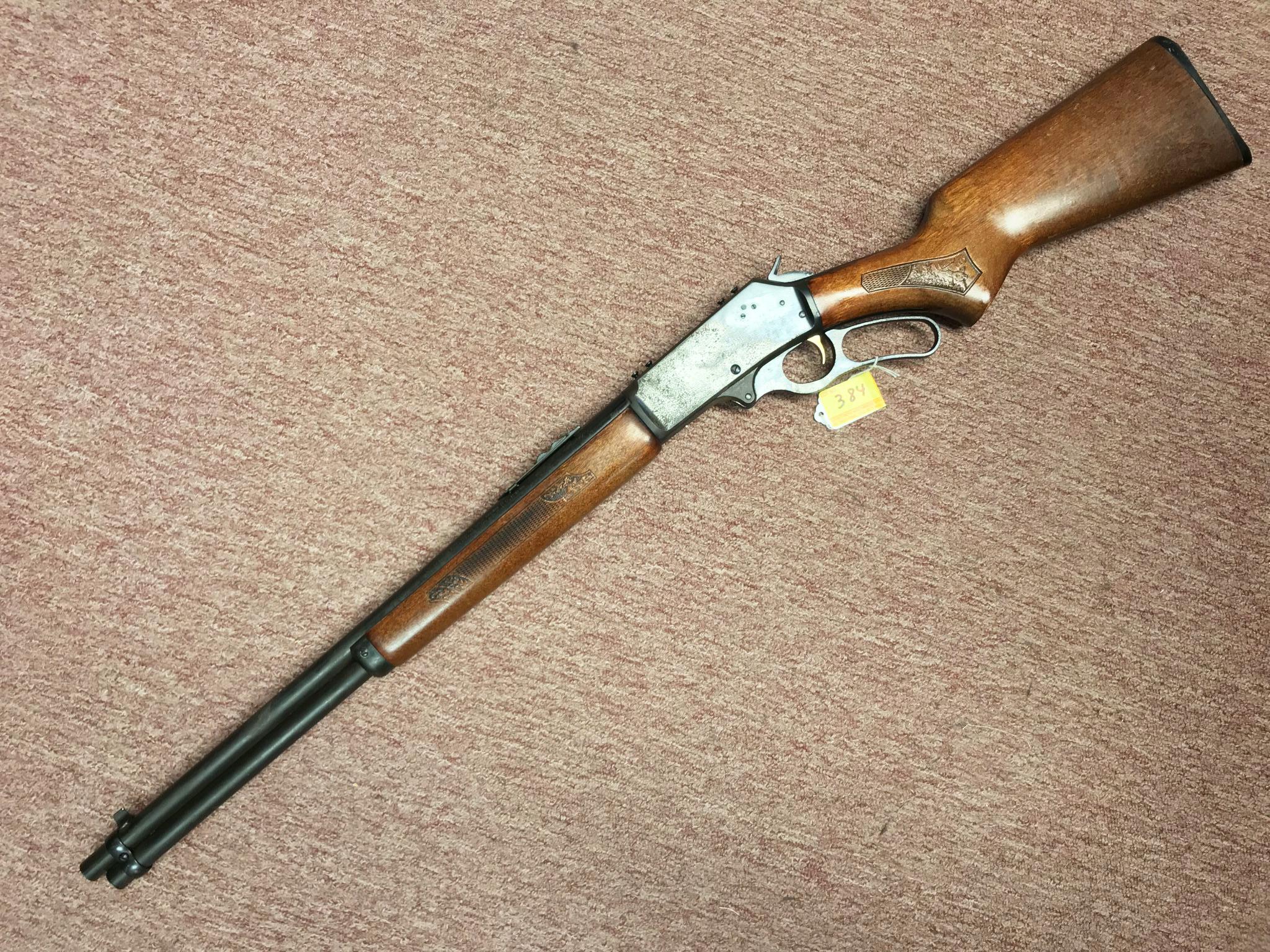Marlin 3080 30/30win rifle, s#20154646, lever action, limited edition, gold trigger