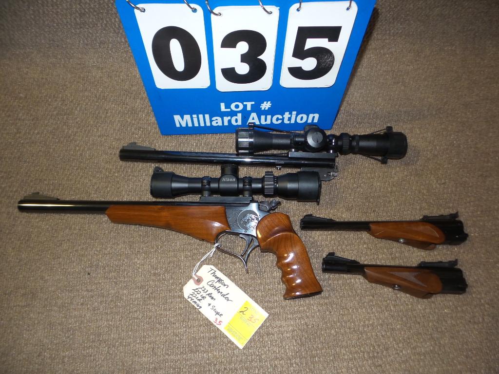 Thompson Contender (223,222,22LR, 44mag)