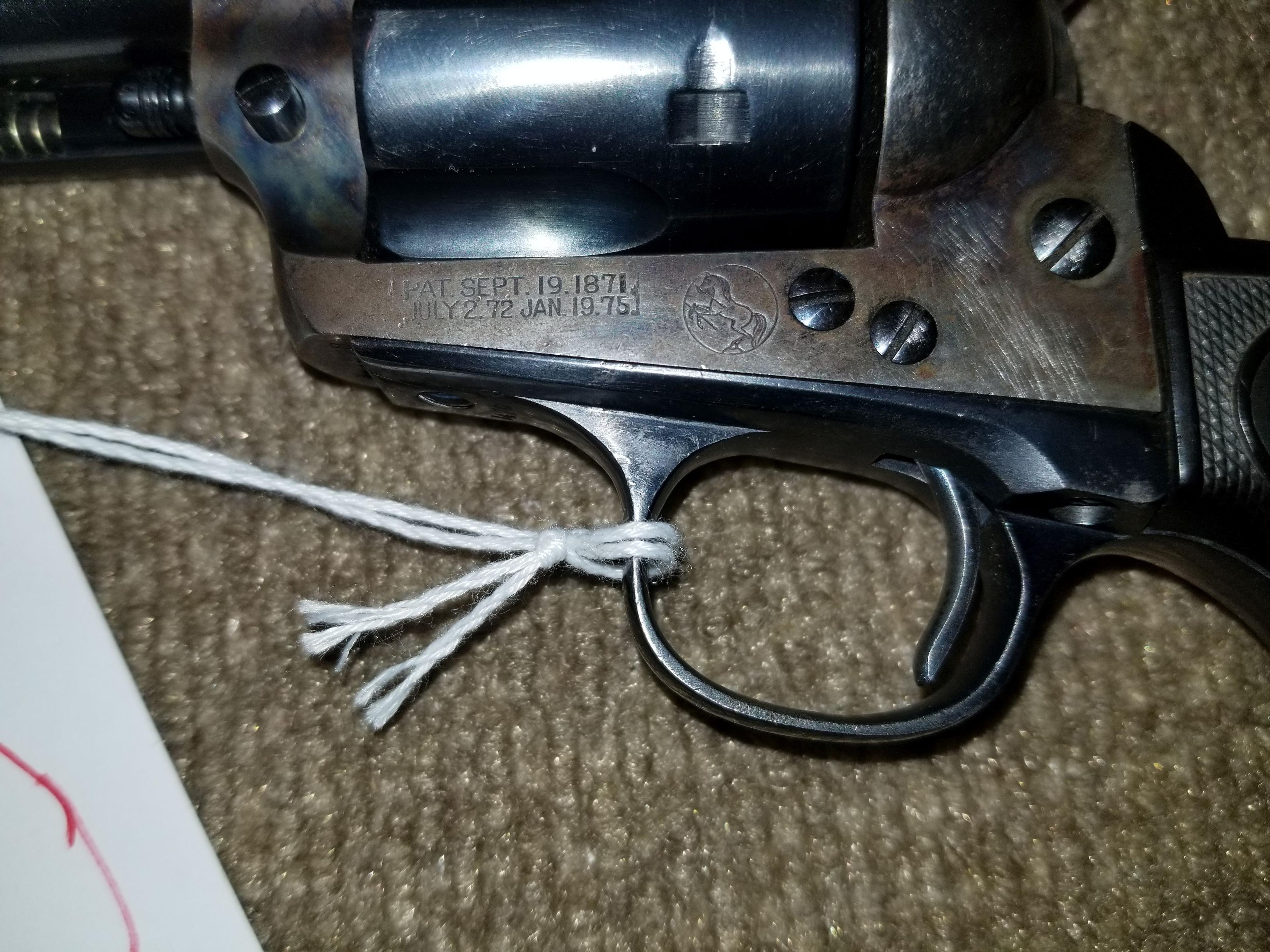 COLT SAA 38wcf mfg 1903 (AMAZING)