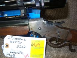 J. Stevens A&t Co. Favorite 22lr Heavy Barrel