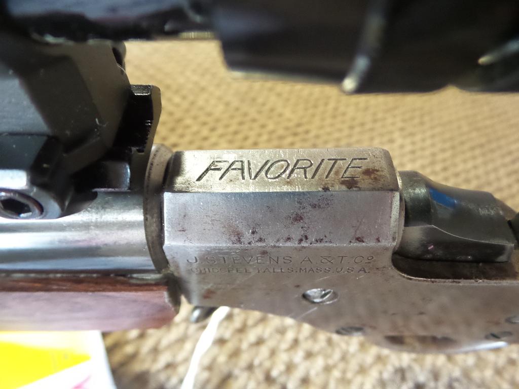 J. Stevens A&t Co. Favorite 22lr Heavy Barrel