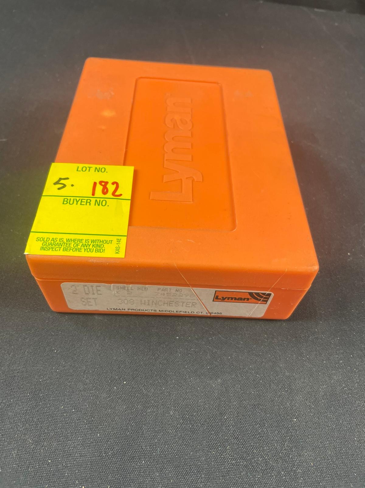 Lyman - .308win - Reload Dies -