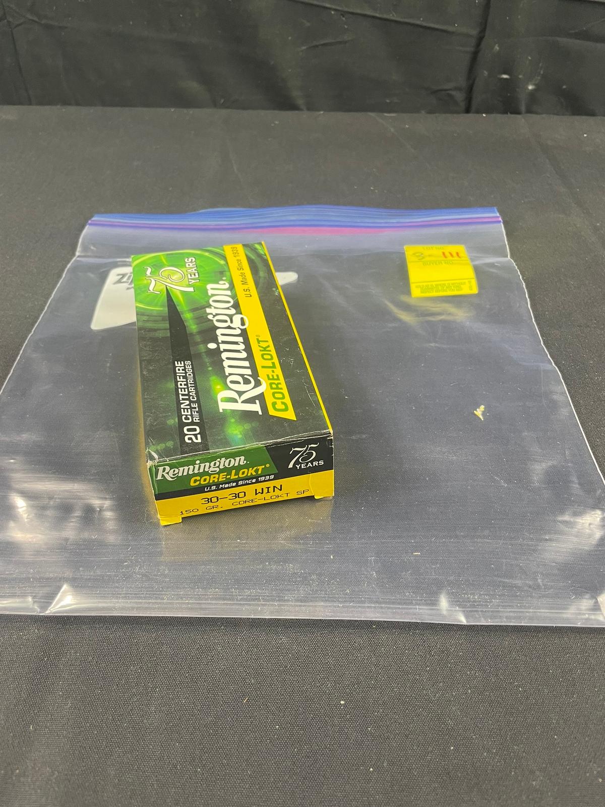 Remington 20rds 30-30 -150gr