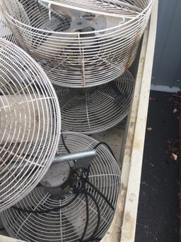 Eight miscellaneous fans