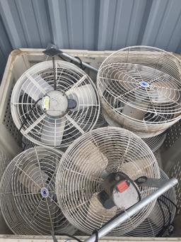 Eight miscellaneous fans