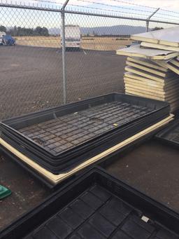 10- miscellaneous large grow trays