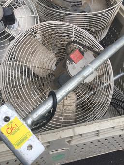 Eight miscellaneous fans