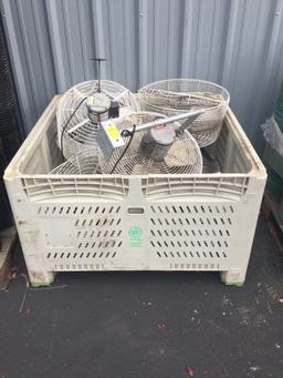 Eight miscellaneous fans