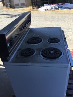 General electric range