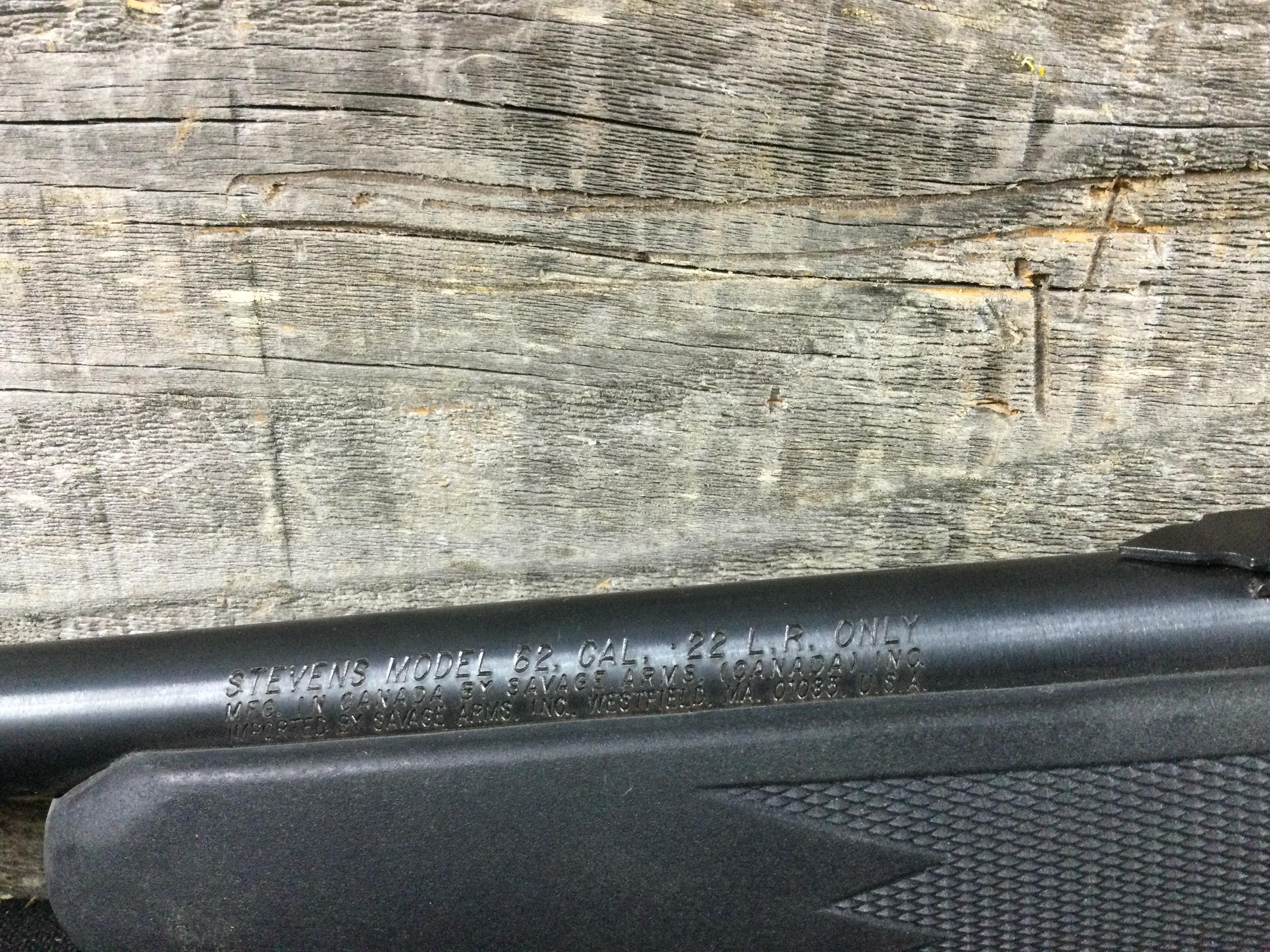 Steven’s Model 62 .22LR
