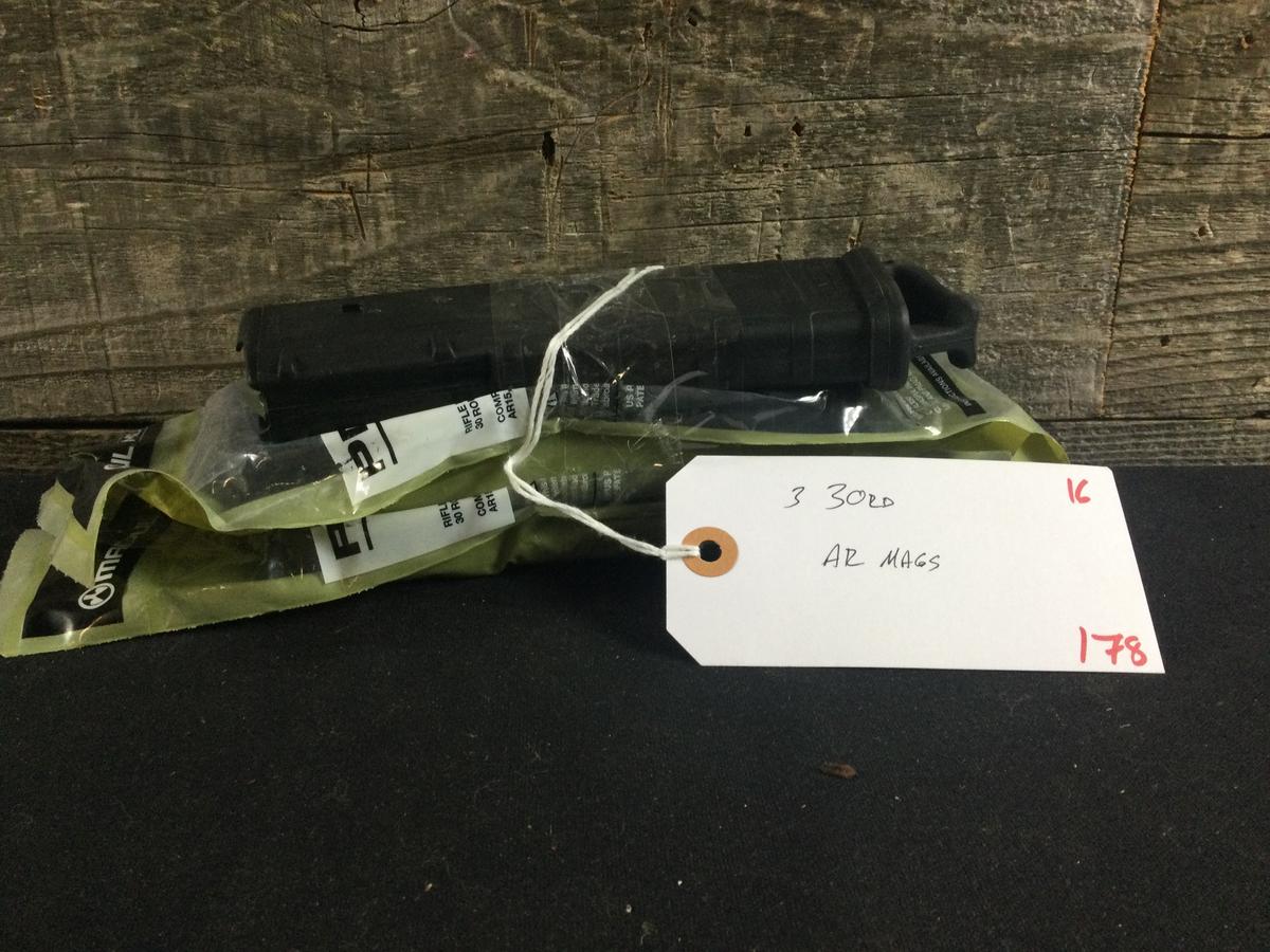 3 30rd AR Mags