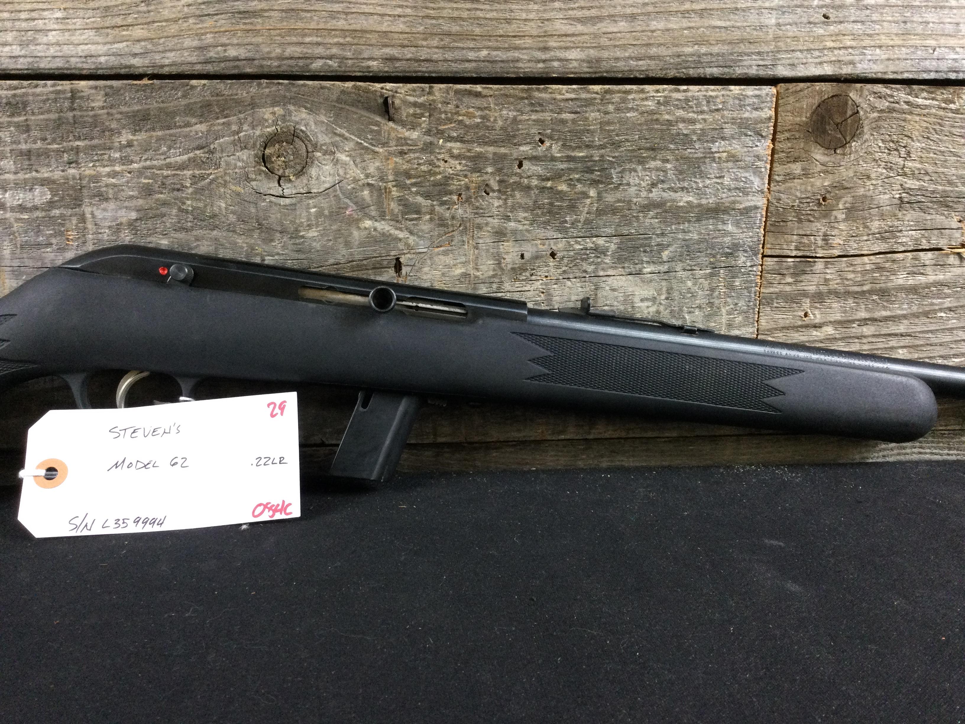 Steven’s Model 62 .22LR