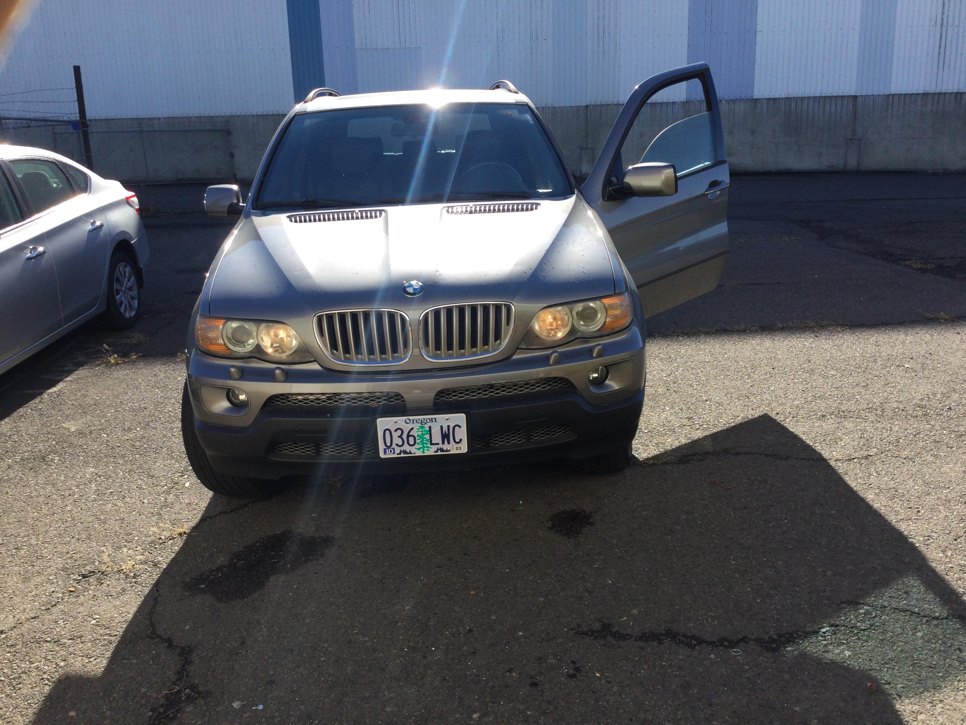 2004 BMW X5 4.4i 116,535 miles. Runs and drives great