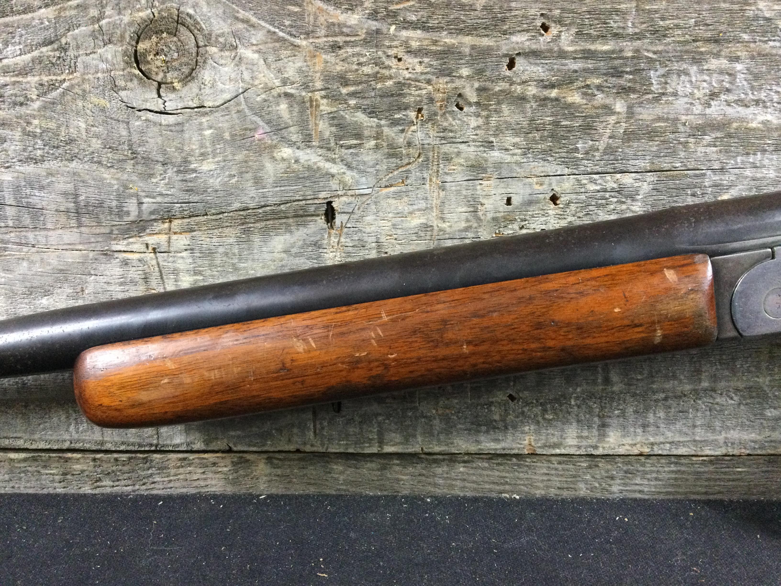 H&R Topper M488 break action .410 with broken butt plate