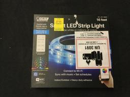 FEIT Electric Smart LED Strip Light, 16ft