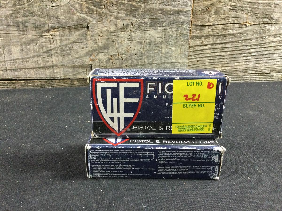 2 boxes Fiocchi mm