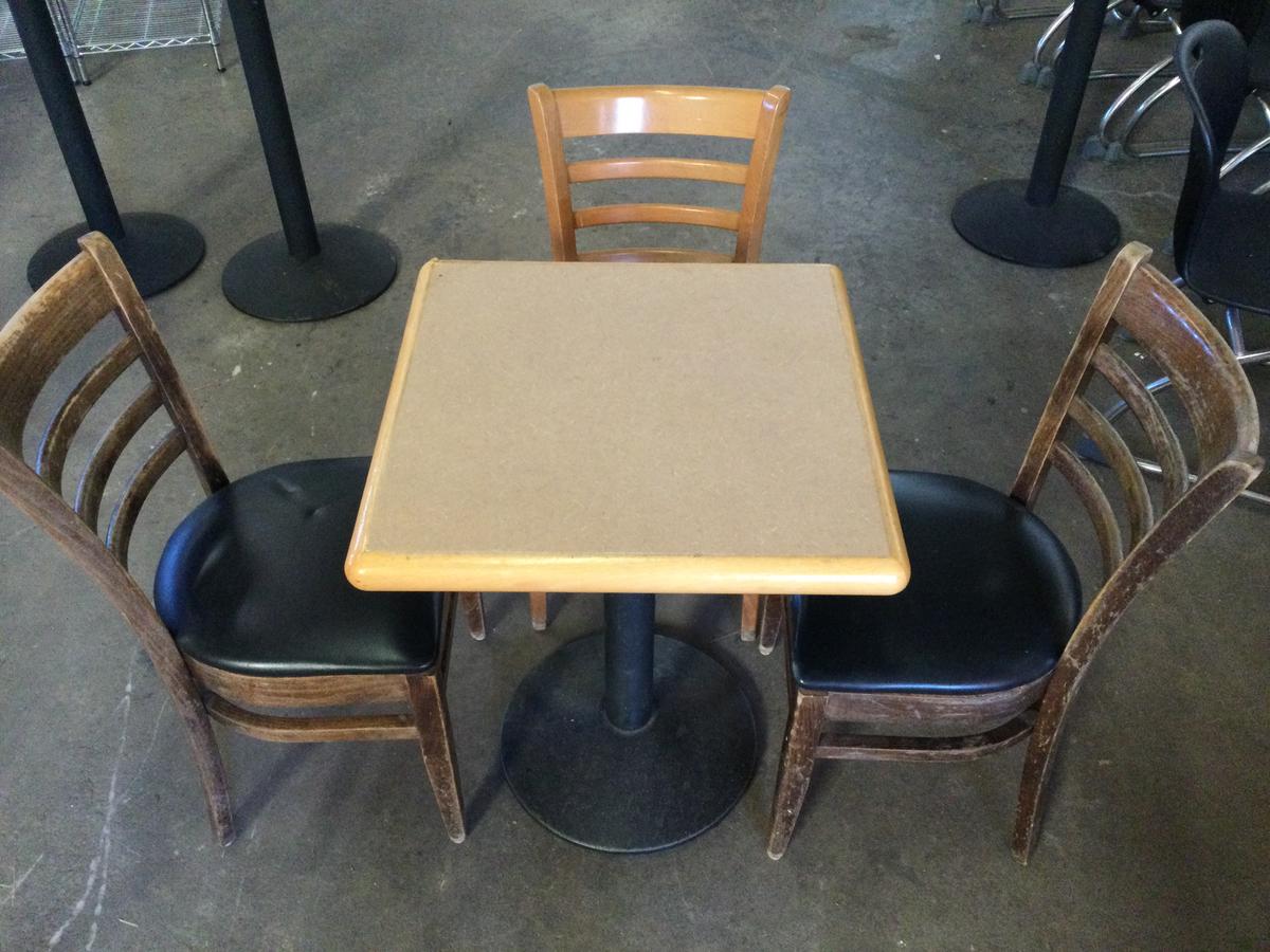 Table and 3 Chairs