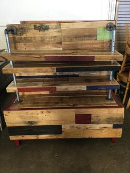 Wood Display Shelves