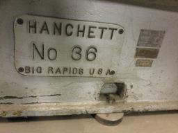 Hanchett no.36 blanchard grinder
