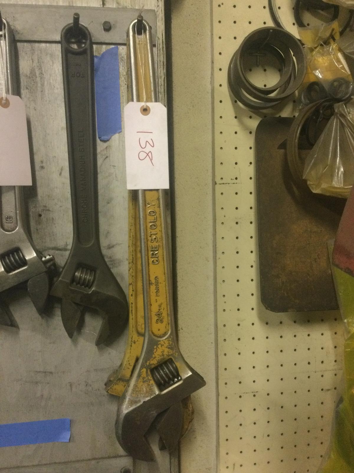 Large crescent wrenches