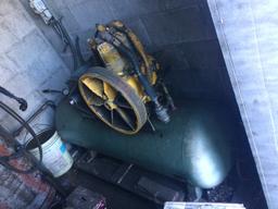 Large Electric Air Compressor with Expanded Holding Tank