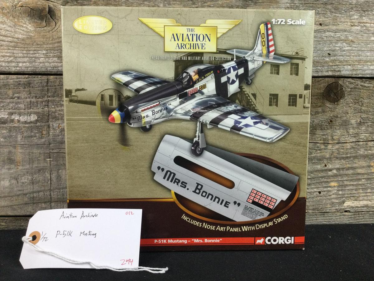 Corgi Nose Art Collection 1/72 Scale Limited Edition P-51K Mustang