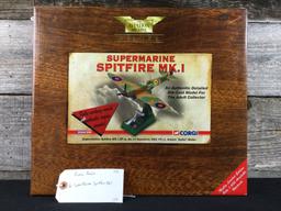 Corgi 1/32 Scale Deluxe Limited Edition Die Cast Supermarine Spitfire Mk.1