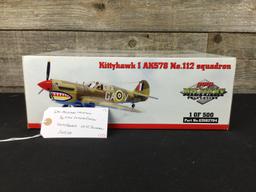 GMP Military Collection 1/35 Scale #1 of 500 Limited Edition Kittyhawk I No. 112 Squadron