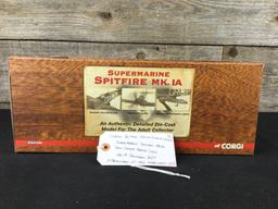Corgi 1/32 Scale Die Cast Deluxe Limited Edition Supermarine Spitfire MK1.1A