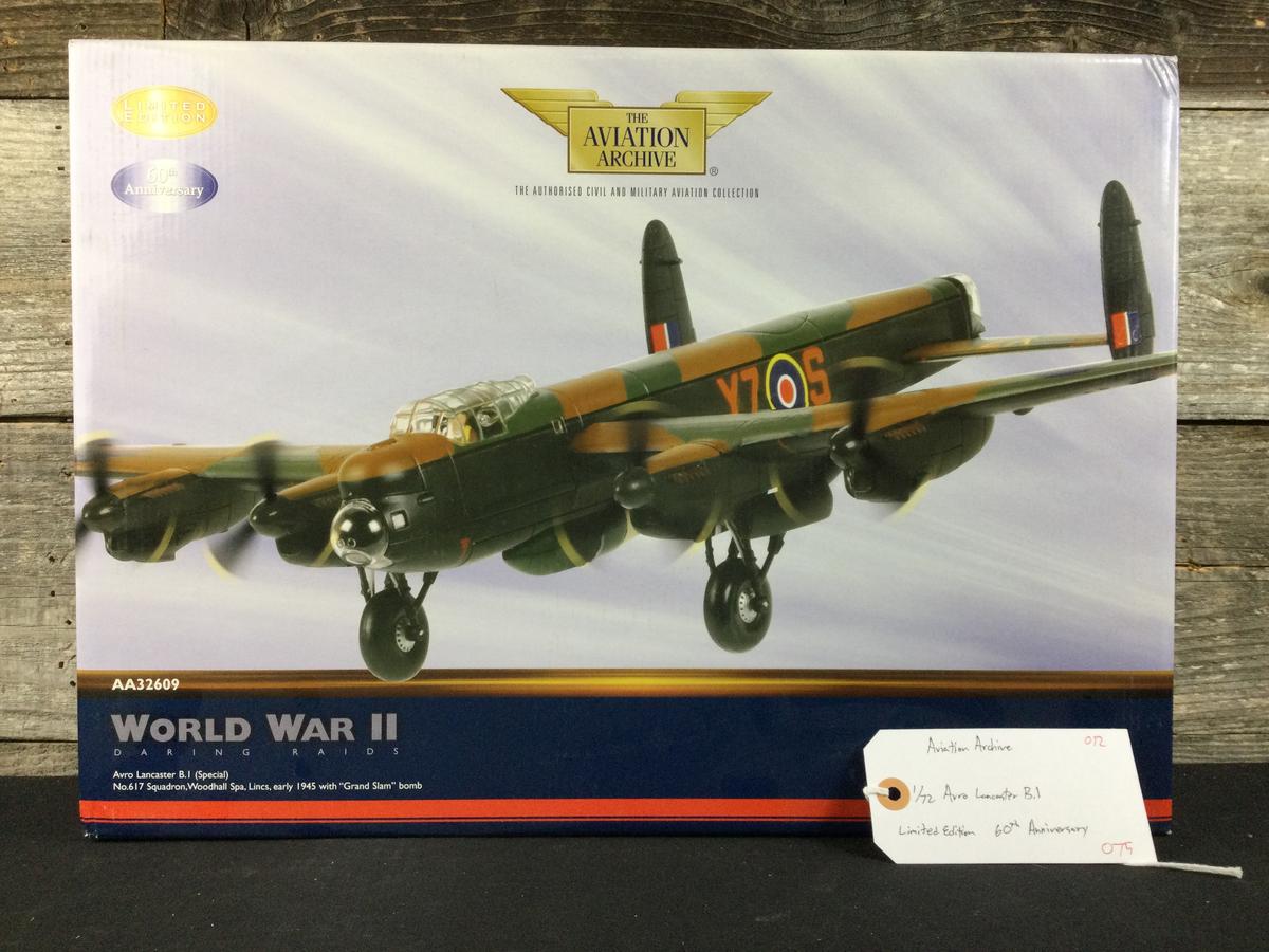 Corgi 1/72 Scale Limited Edition Die Cast 60th Anniversary Avro Lancaster B.I(Special)