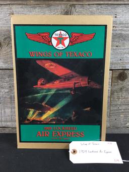 Texaco Wings of Texaco 1929 Lockheed Air Express