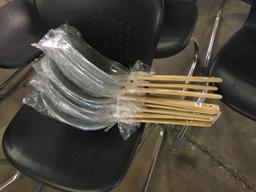 Round 10inch Deep Fryer Baskets with wood handles