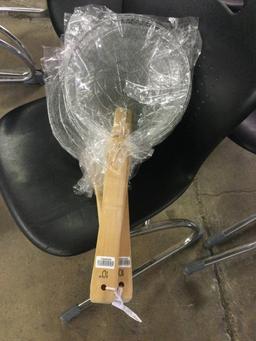 Round 10inch Deep Fryer Baskets with wood handles