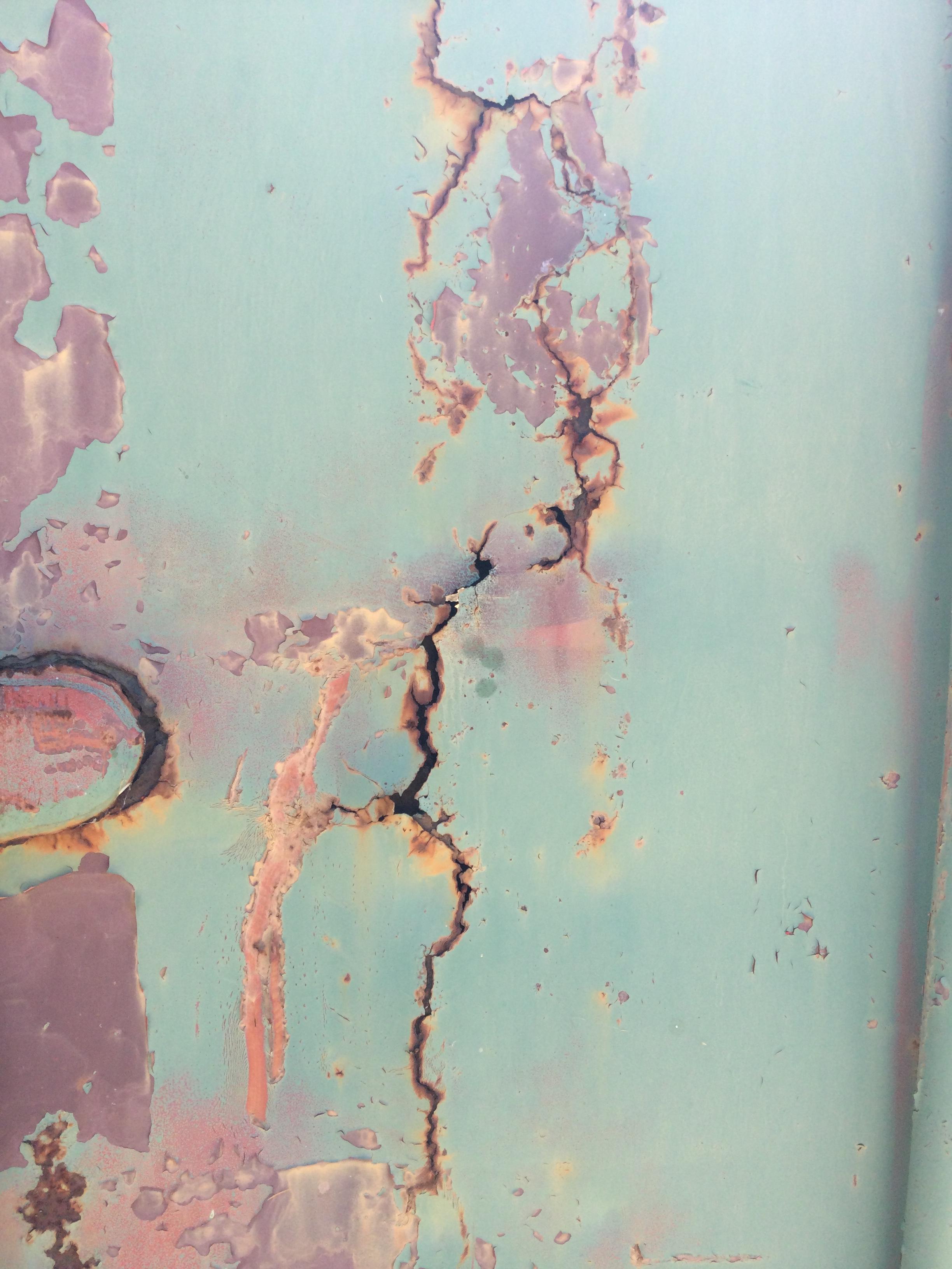 40’ connex with rusty door. All contents included