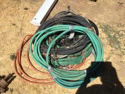 Pile of old hoses
