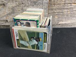 Small acrylic box of mixed cards