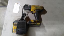 DeWalt DCD771 ½in 20v Drill with Charger & Extra Battery