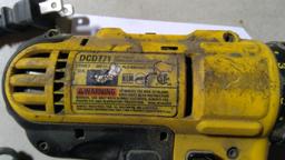 DeWalt DCD771 ½in 20v Drill with Charger & Extra Battery