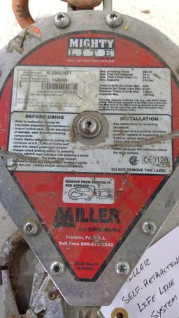 Miller Self-Retracting Life Line System