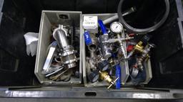 Tote of Stainless Fittings