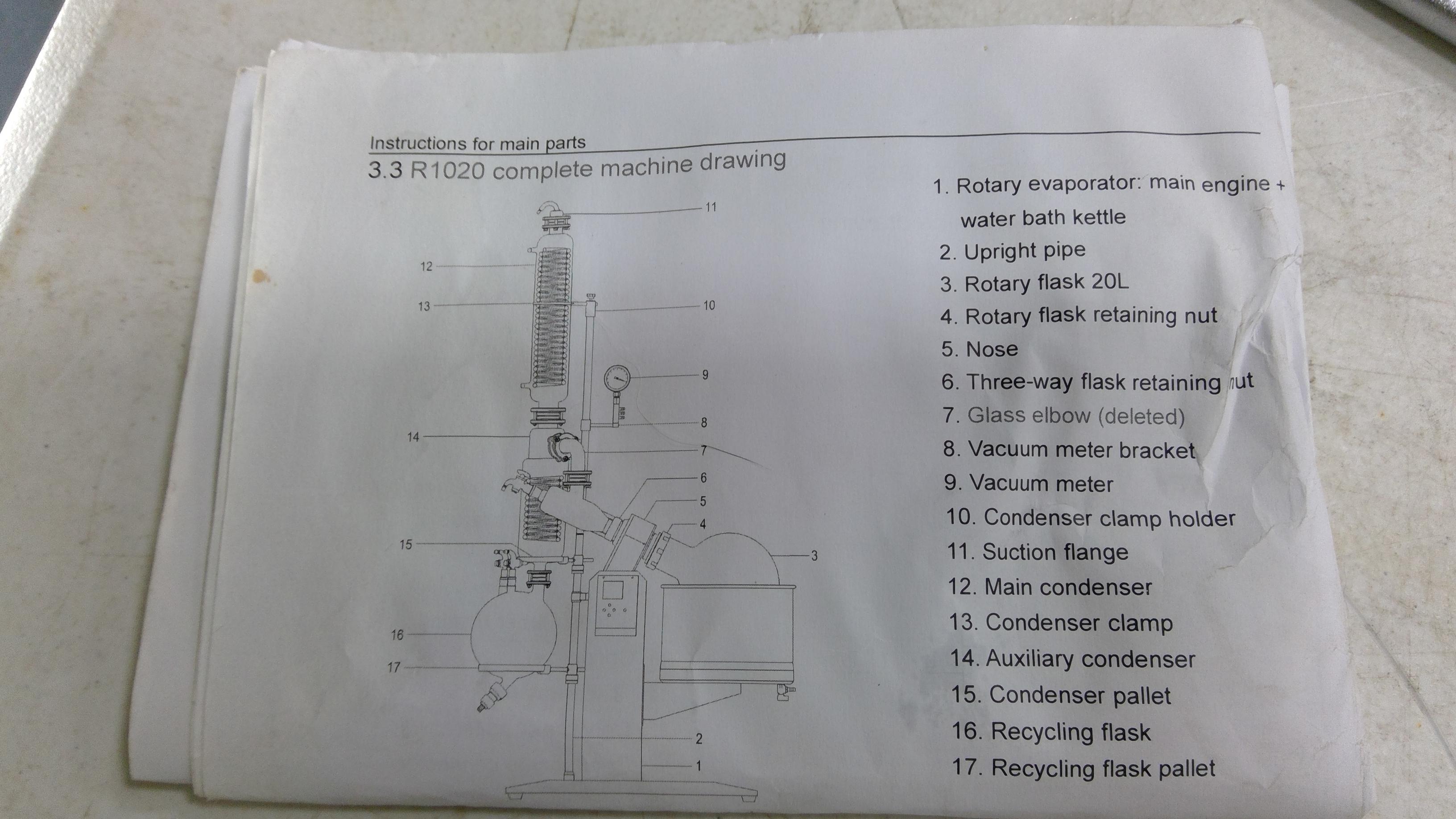 Across International SolventVap Rotary Evaporator